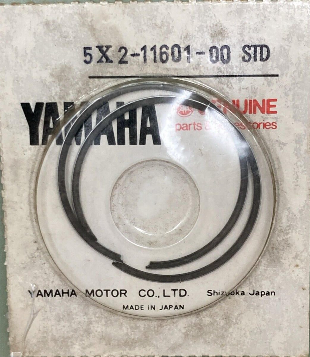 NEW GENUINE YAMAHA 5X2-11601-00 PISTON RING SET STD
