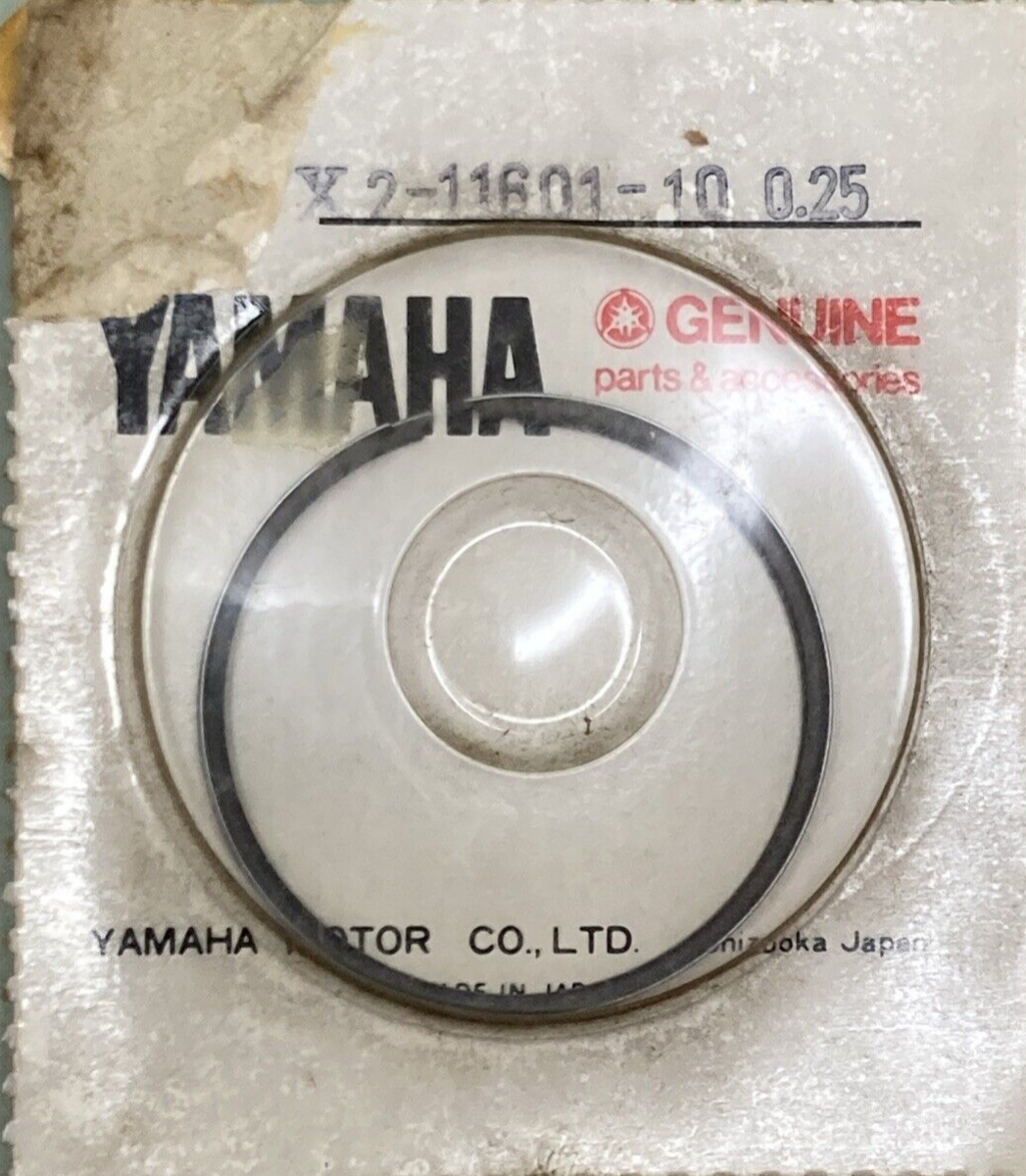 NEW GENUINE YAMAHA 5X2-11601-10 PISTON RING 0.25