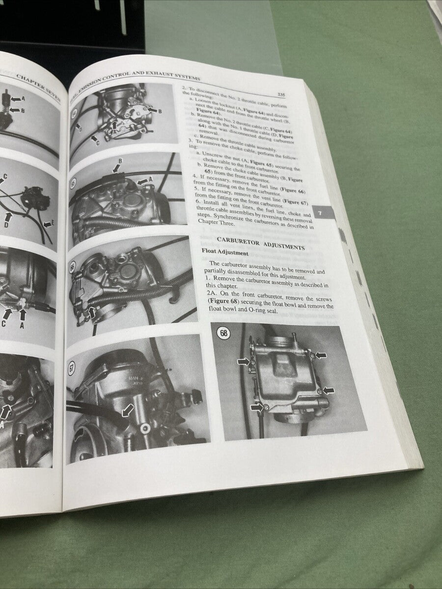 CLYMER M481-3 VS700-800 85-02 SERVICE MANUAL SUZUKI