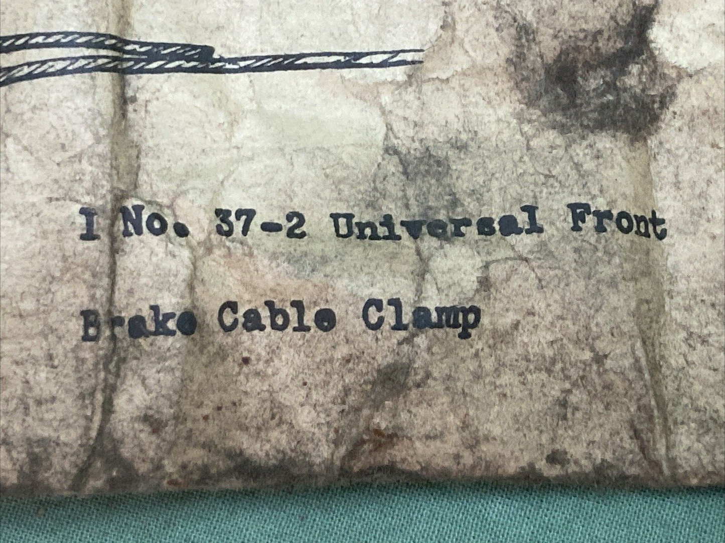 NEW GENUINE BARNETT 37-2 BRAKE CABLE CLAMP KIT COMPLETE