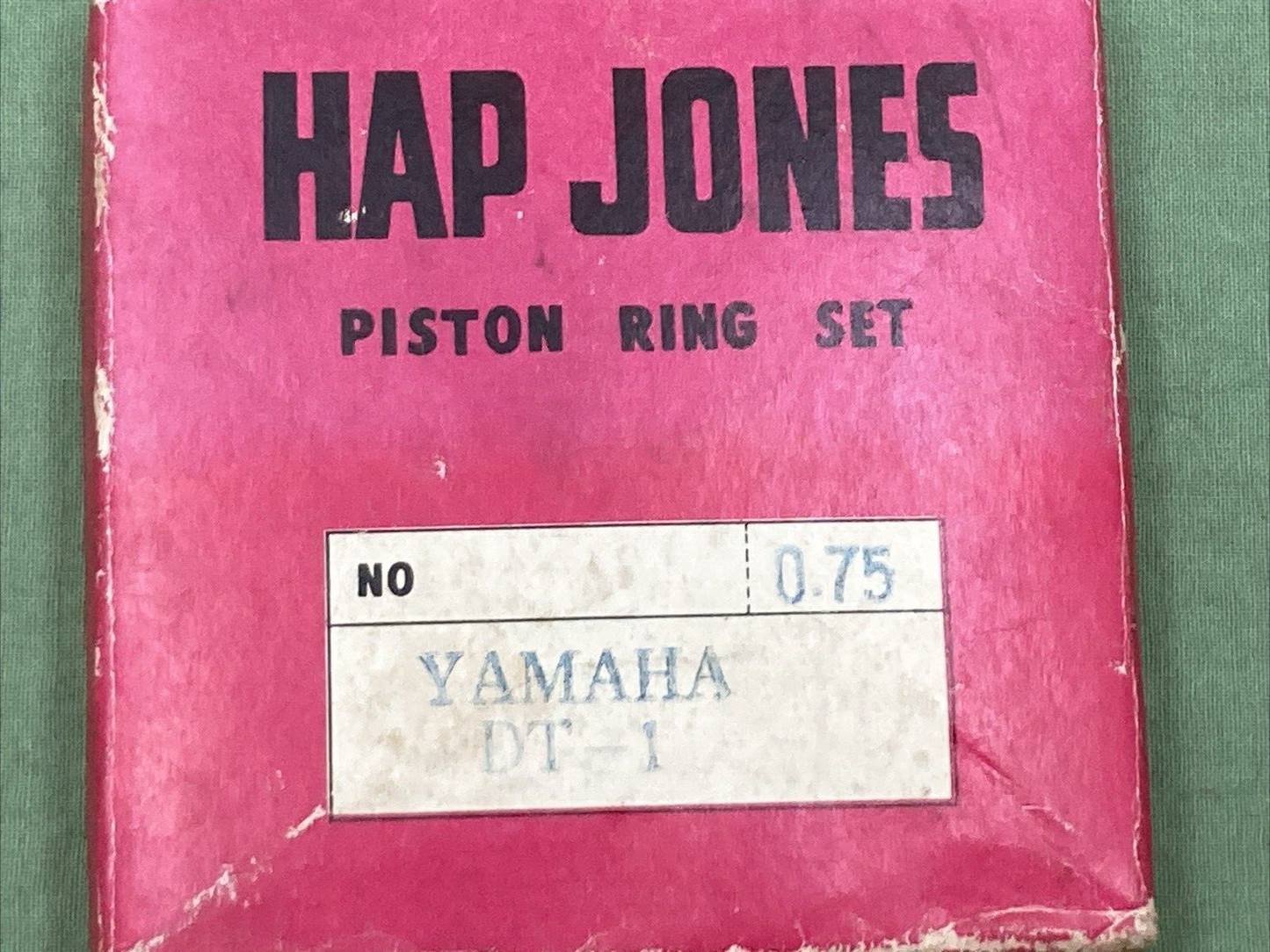 NEW HAP JONES DT-1 PISTON RING SET 3RD 0.75 REGULAR