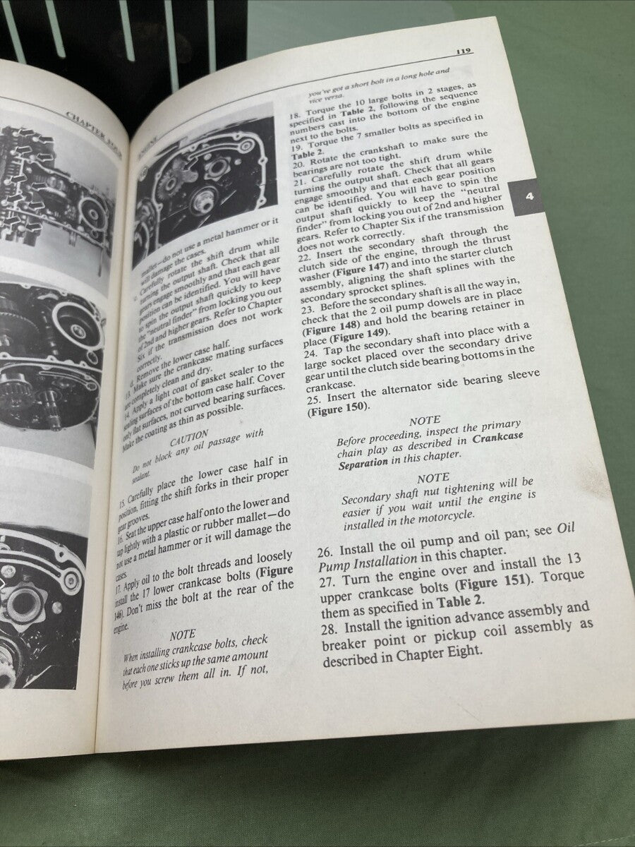 CLYMER M449 KZ500 550 FOURS 79-81 SERVICE MANUAL KAWASAKI