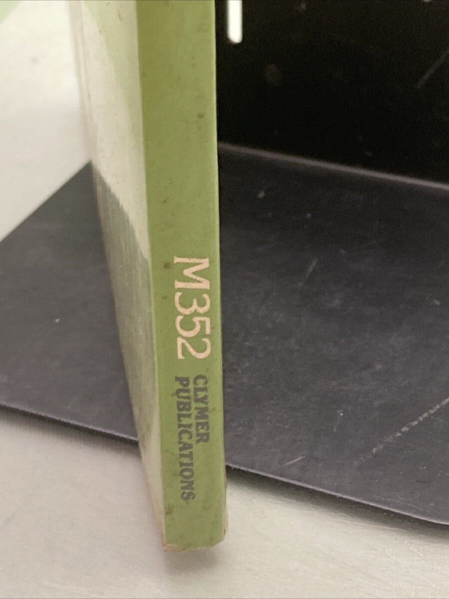 NEW CLYMER M352 250 & 350CC TWINS ALL YEARS SERVICE MANUAL KAWASAKI