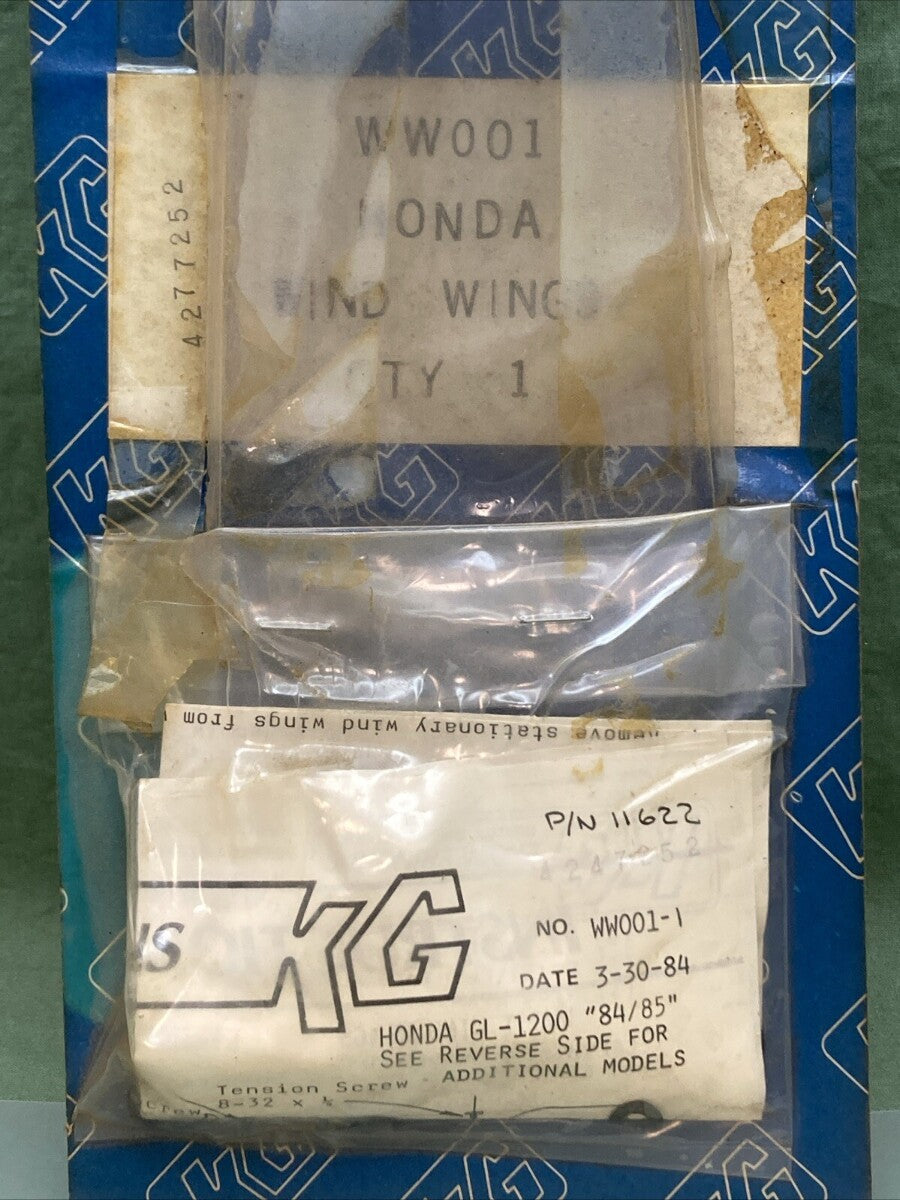 NEW KG WW001 WIND WINGS HONDA GL1200 84-85