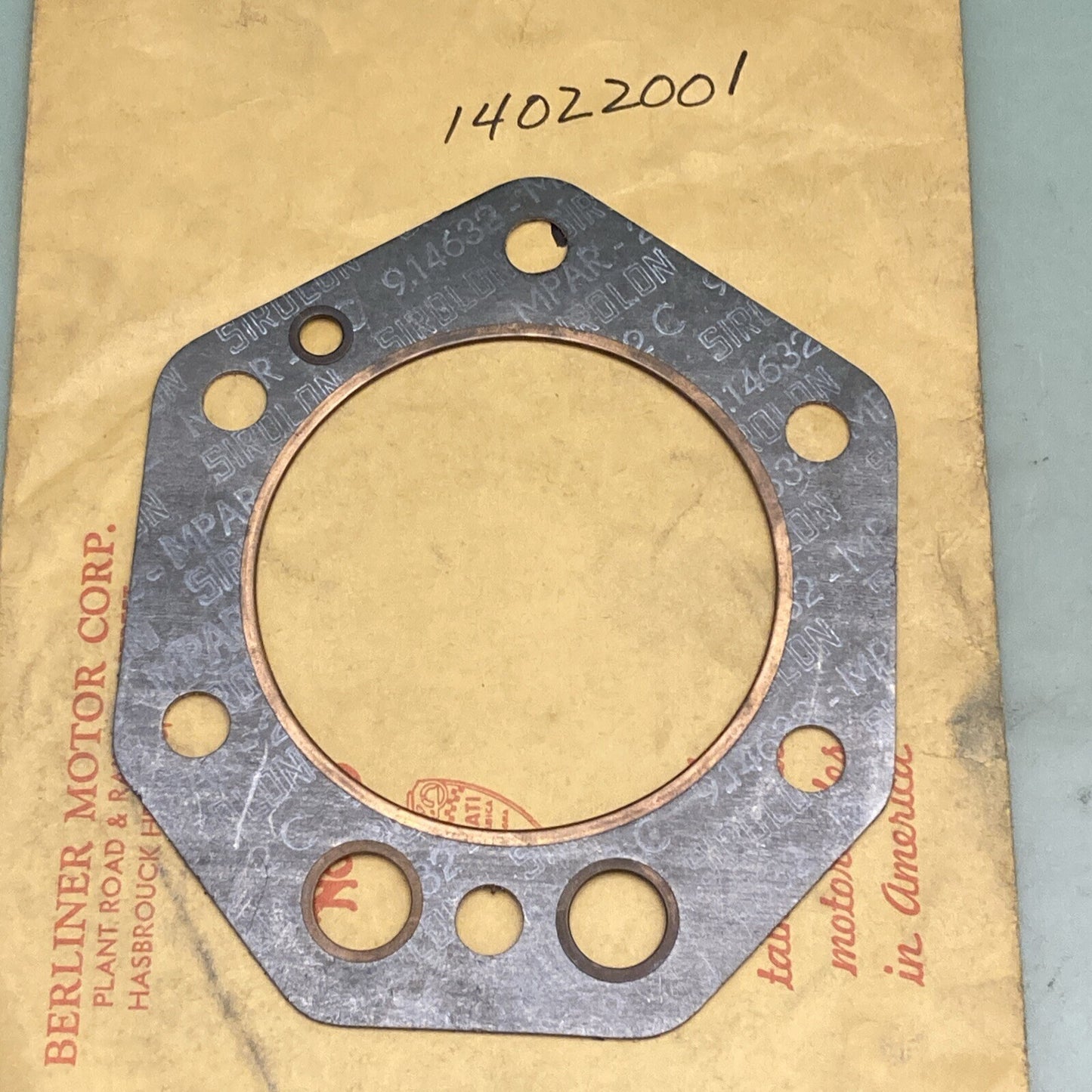 QTY 2 NEW REPLACES MOTO GUZZI 14022001 HEAD GASKET FOR 850T