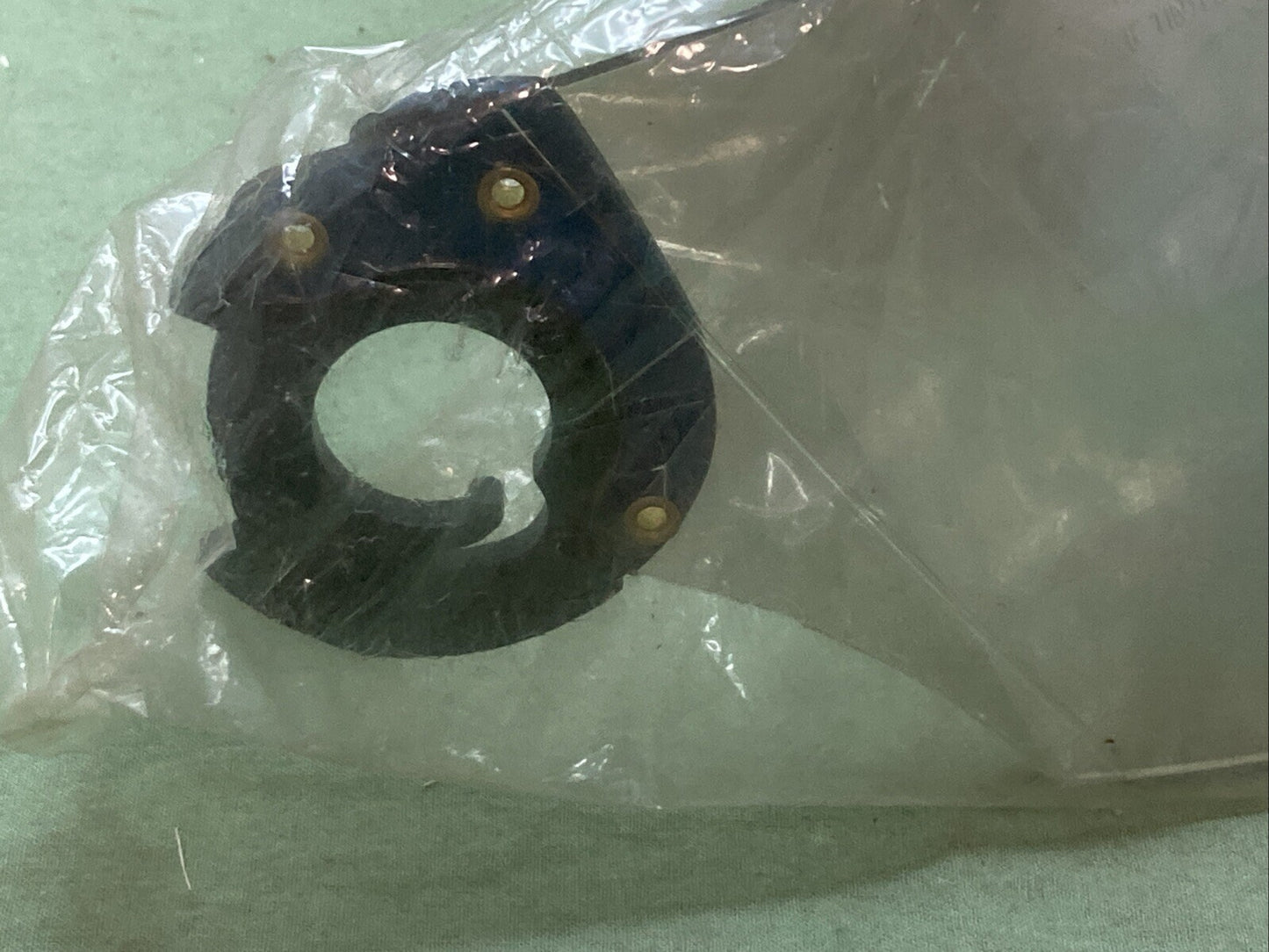 NEW FULMER AF-2714 GOLD VISOR