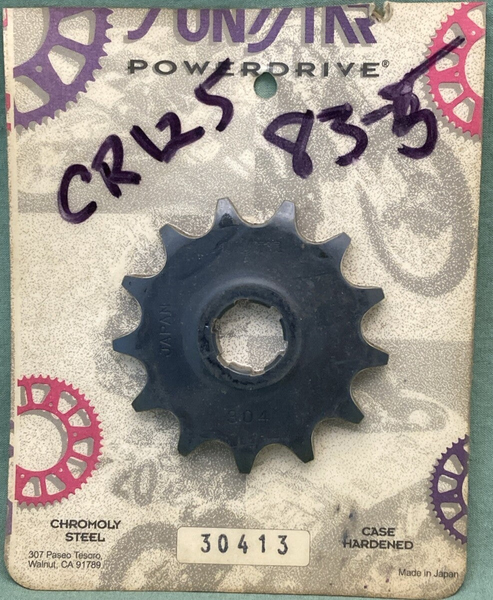 NEW GENUINE SUNSTAR 30413 SPROCKET CR125