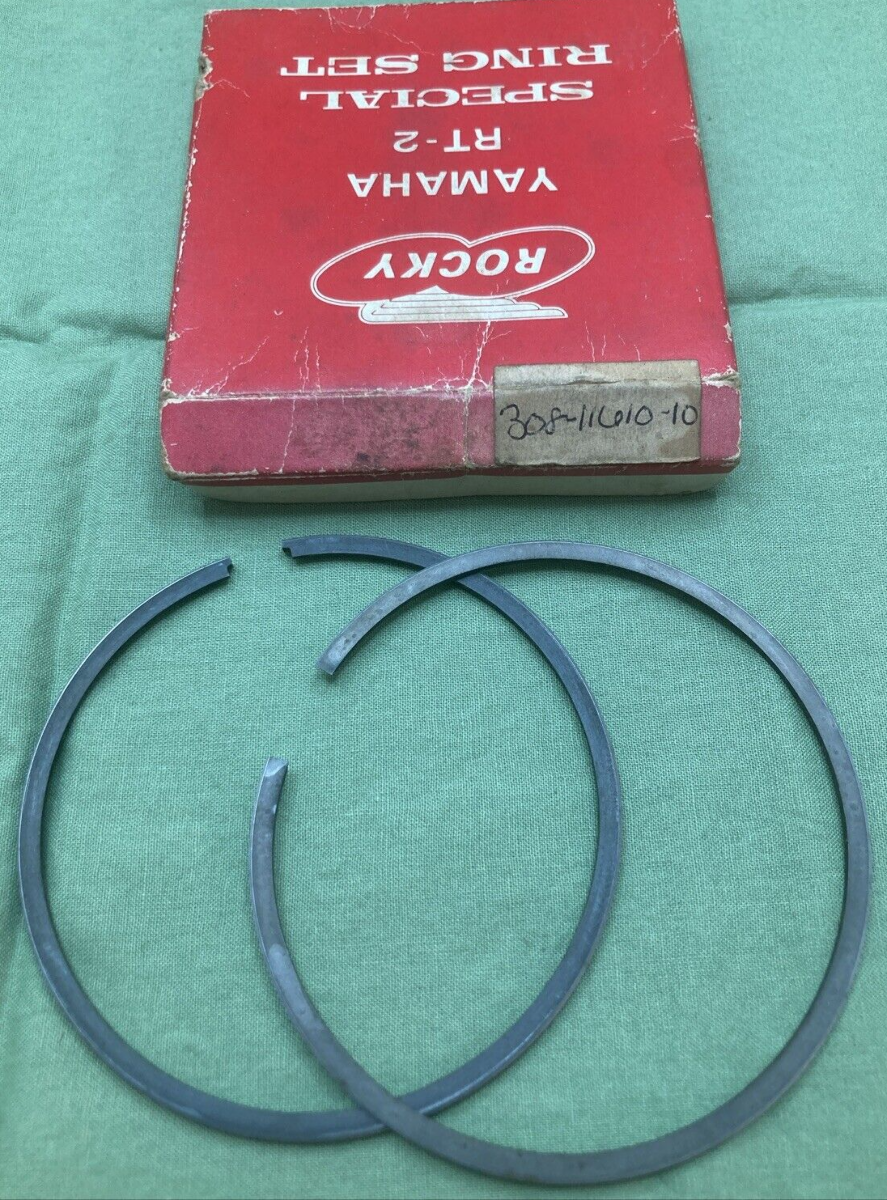 NEW GENUINE ROCKY YAMAHA 308-11610-10 PISTON RING SET STD