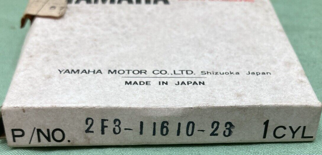 NEW GENUINE YAMAHA 2F3-11610-23 PISTON RING SET