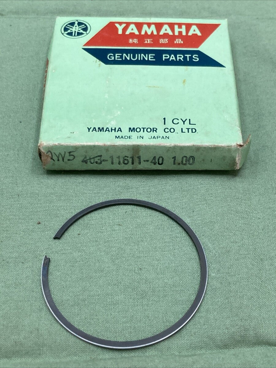 NEW GENUINE YAMAHA 403-11611-40 PISTON RING 1.00