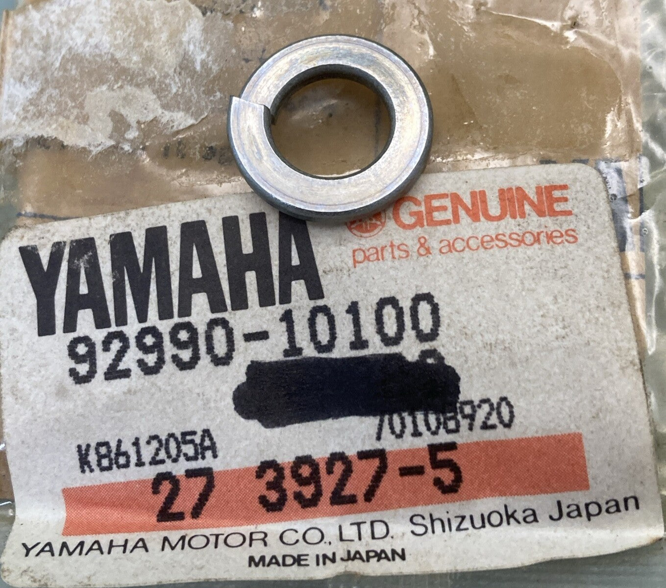 NEW GENUINE YAMAHA 92990-10100 Washer, Spring
