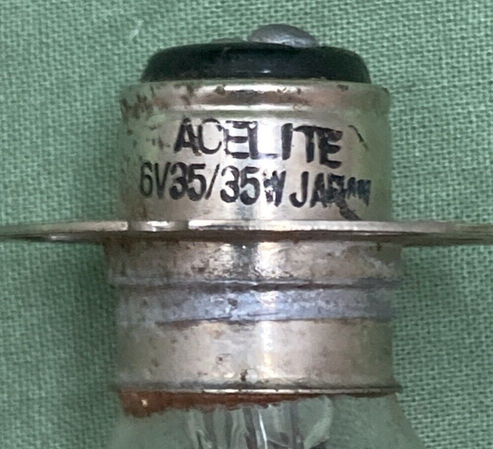 NEW ACELITE 248-0022 6V35/35W LAMP BULB