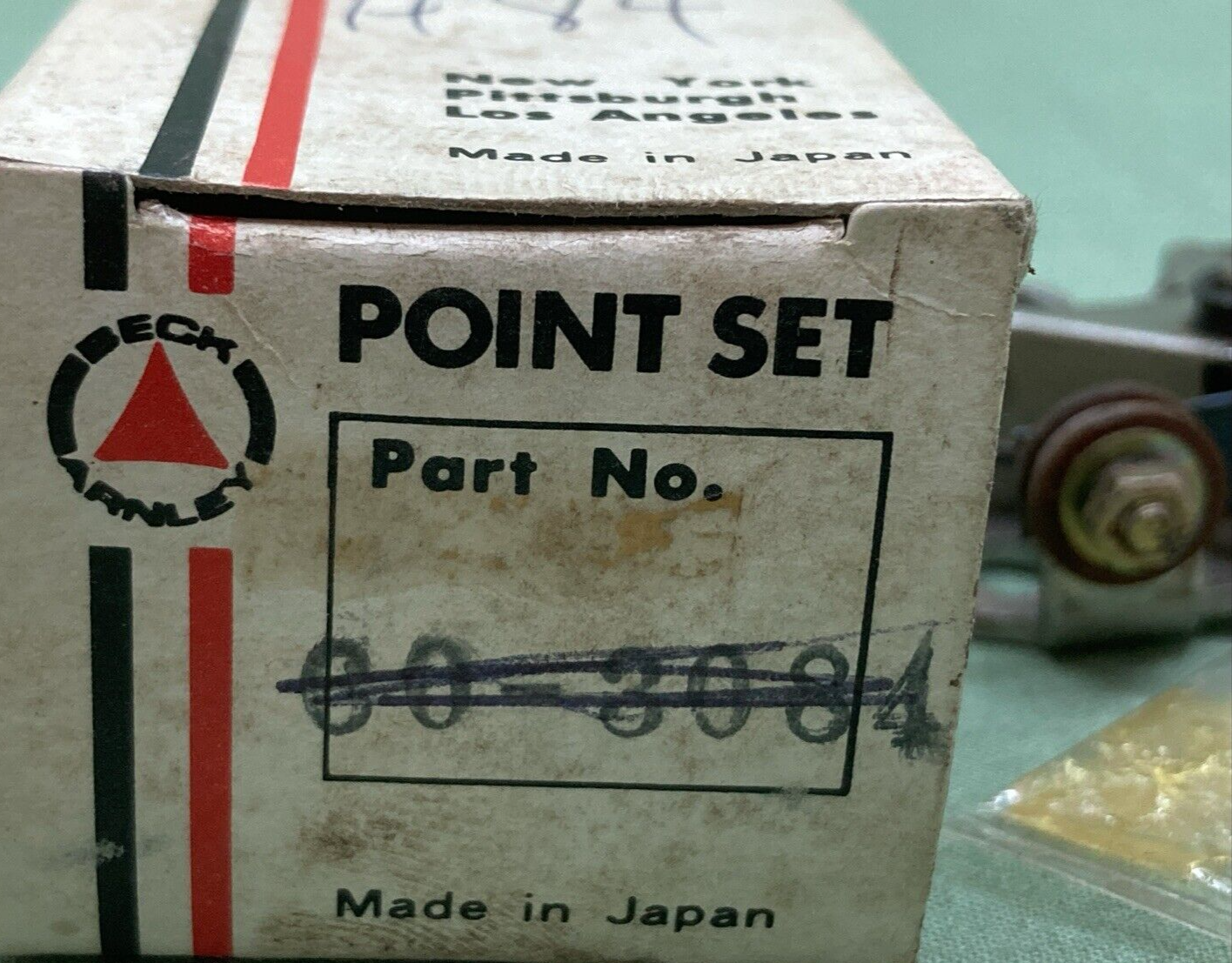 NEW GENUINE BECK/ARNLEY 60 3084 POINT SET FITS H84