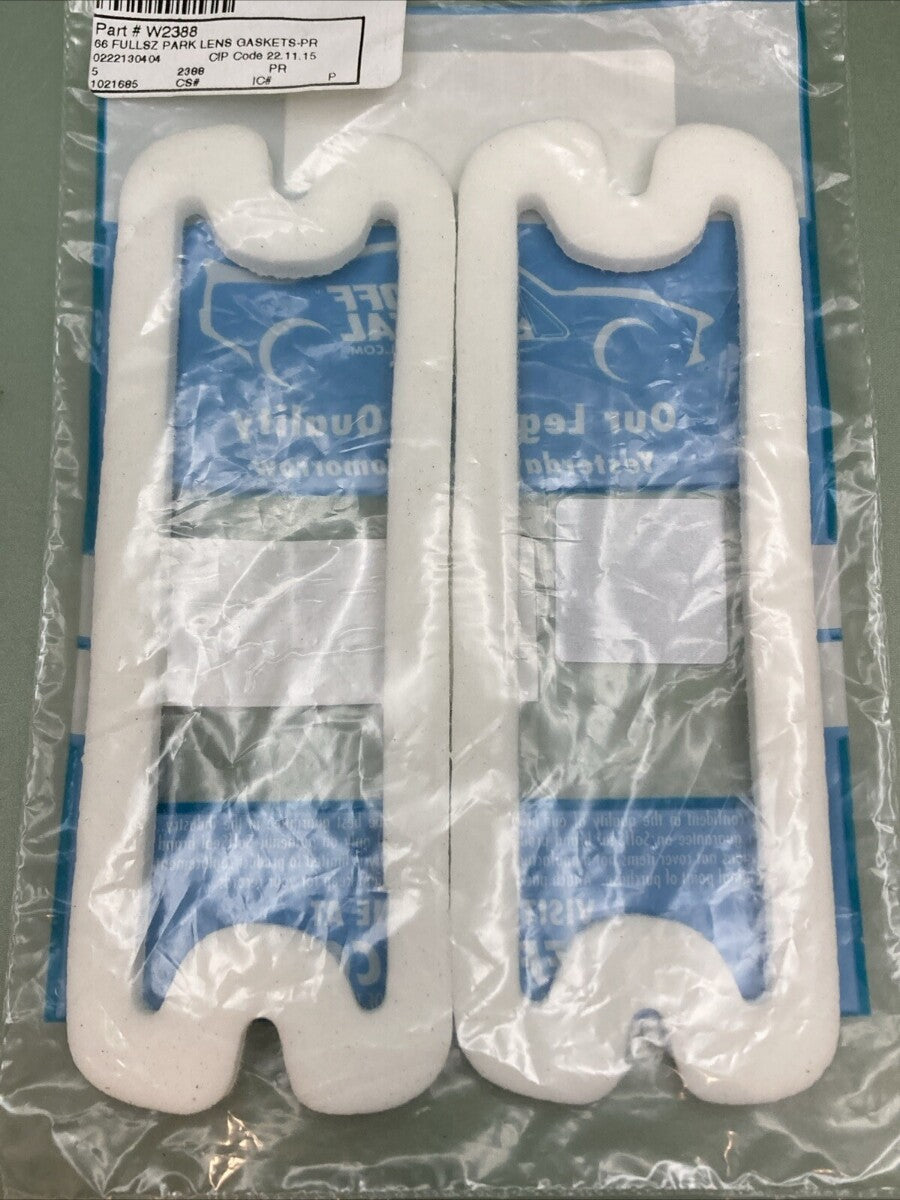 NEW GENUINE SOFFSEAL SS-2388 PARK LENS GASKET SET 66 CHEVROLET
