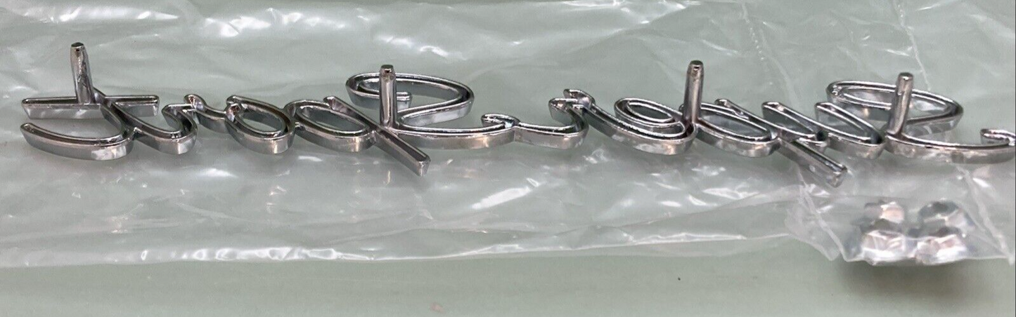 NEW GENUINE OER 3867735 IMPALA SS FENDER EMBLEM 65-66