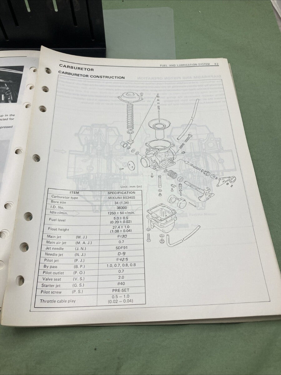 GENUINE SUZUKI 99500-32020-03E GN250 SERVICE MANUAL
