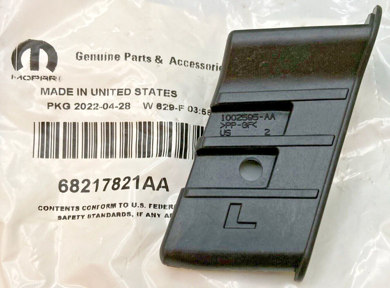 NEW GENUINE MOPAR 68217821AA Cross-Member End Cap Left 2013-2018 Ram