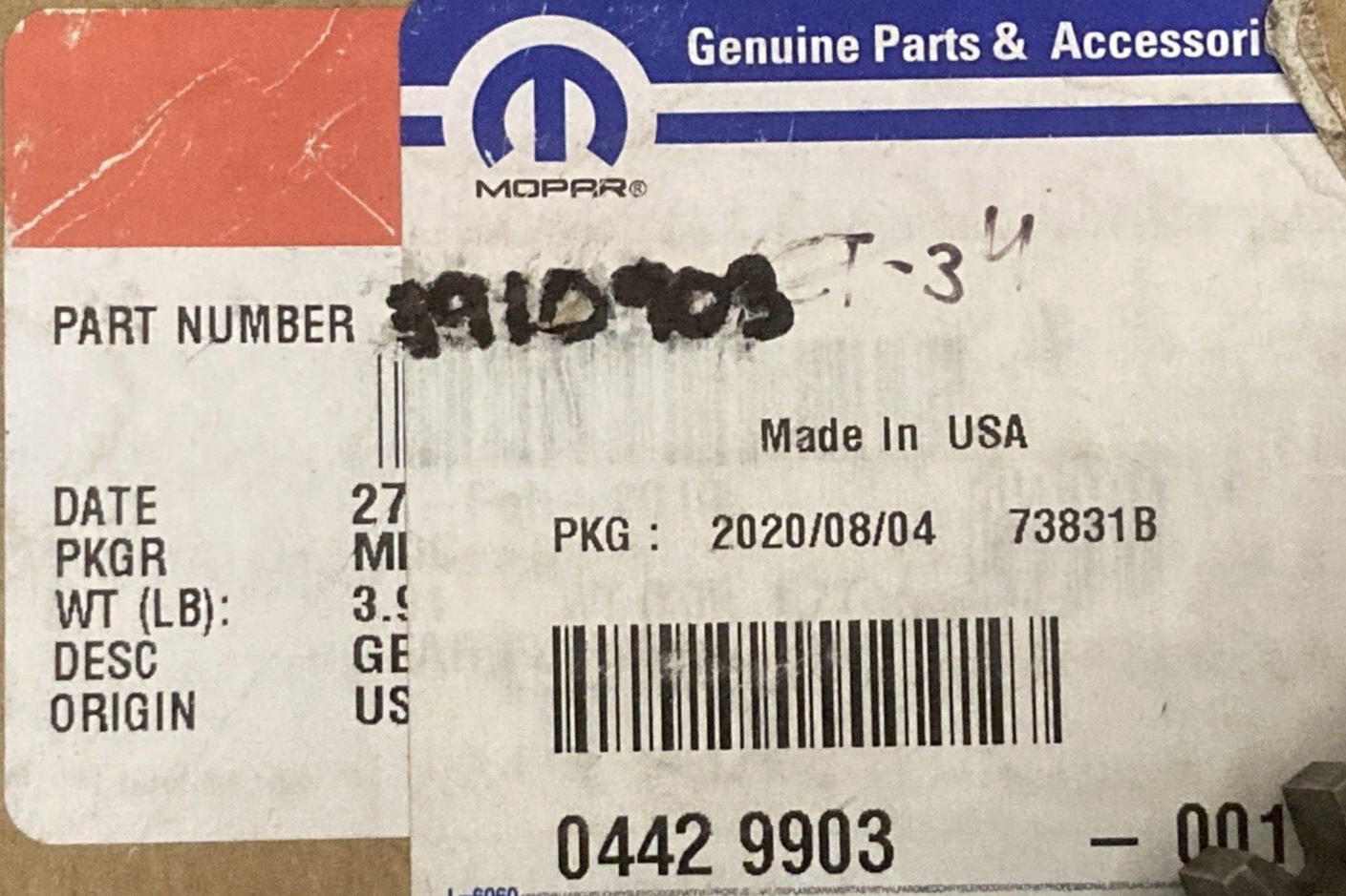 NEW GENUINE CUMMINS 3910903 FLYWHEEL Ring Gear 152T MOPAR 4429903