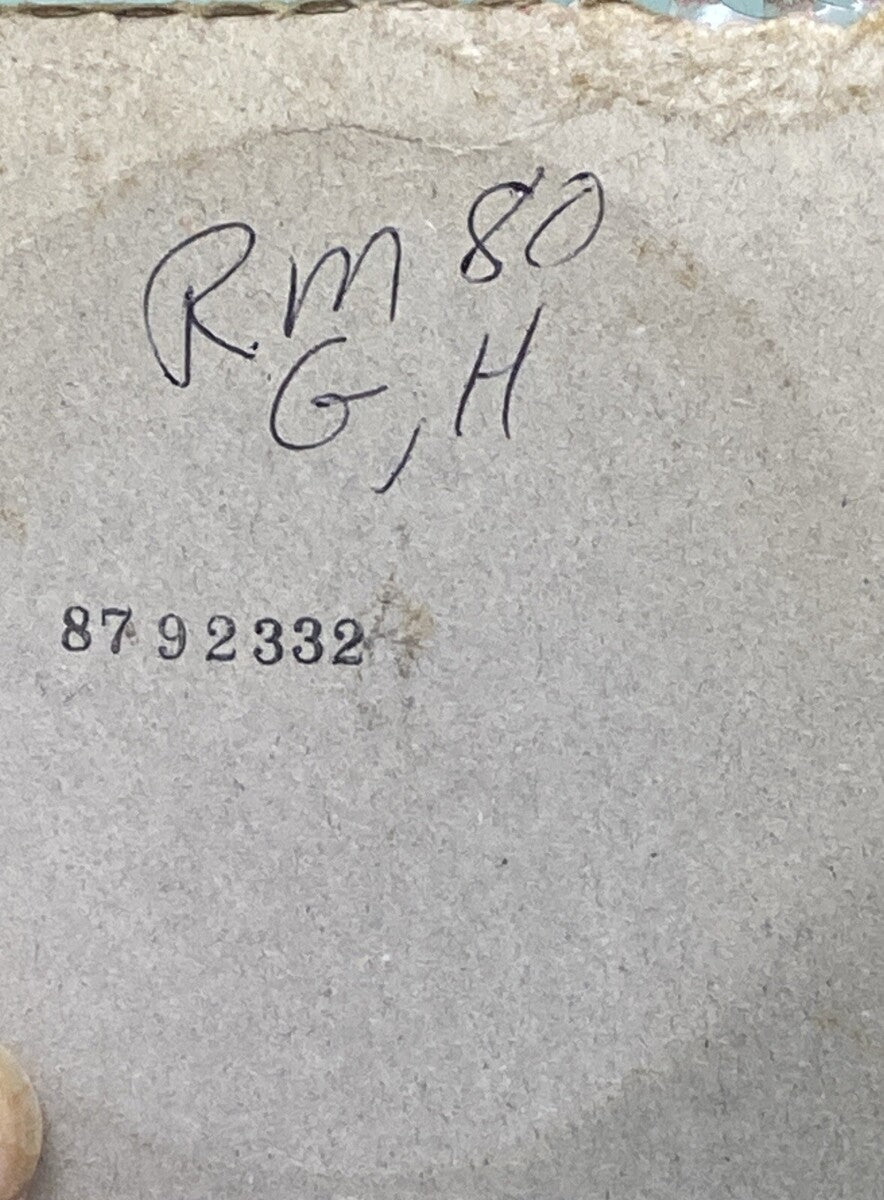 NEW GENUINE SUZUKI 12140-02B10-050 PISTON RING SET, SUZUKI RM80 1990-1995