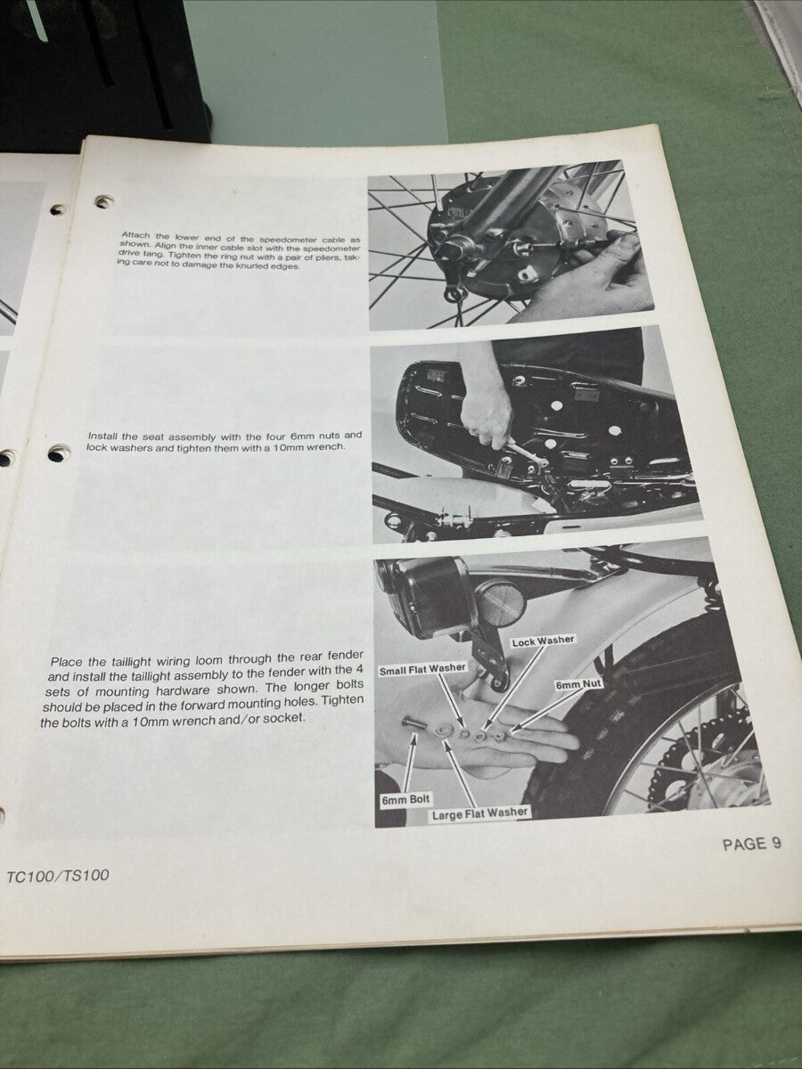 GENUINE SUZUKI TC100 BLAZER/ TS100 HONCHO ASSEMBLY AND PRE-DELIVERY SERVICE