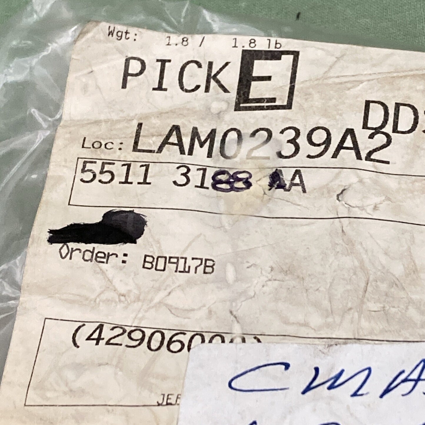 NEW REPLACES MOPAR 55113188AA Frame Rail Bracket, Right 2007-2012