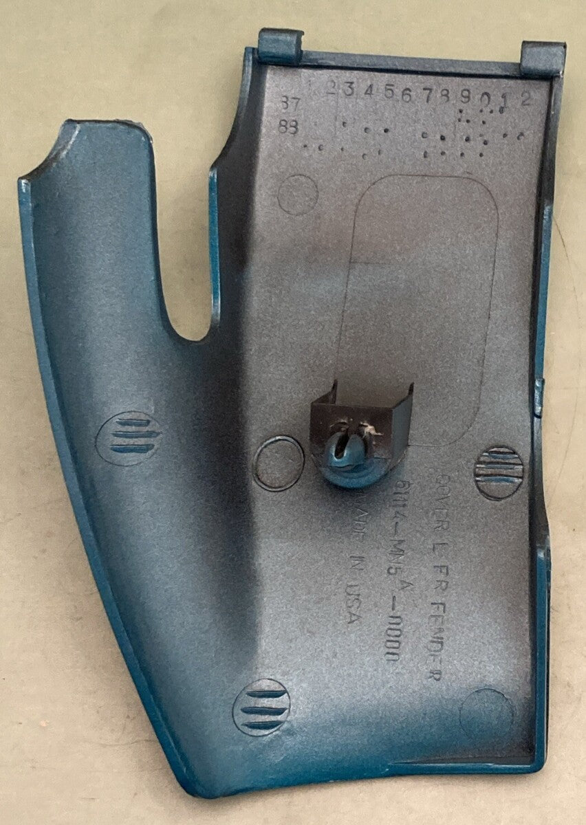 NEW GENUINE HONDA 61114-MN5-000ZS COVER, L. FR. FENDER (PEARL CORONADO BLUE)