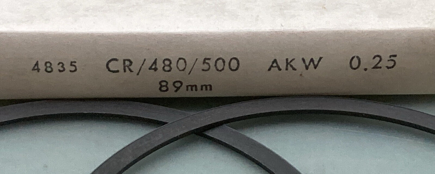 NEW REPLACES HONDA 06-6862 PISTON RING SET 0.25MM OS FITS '82-'85 CR480/500