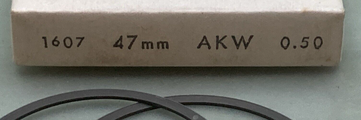 NEW REPLACES HONDA 06-6847 PISTON RING SET .50MM OS FITS '85 CR80