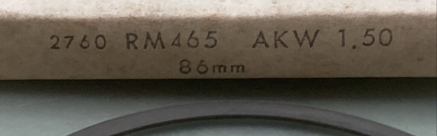 NEW REPLACES SUZUKI 06-6898 PISTON RING 1.50MM OS FITS '81-'82 RM465