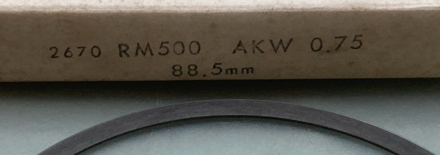 NEW REPLACES SUZUKI 06-6902 PISTON RING 0.75MM OS FITS '83-'84 RM500
