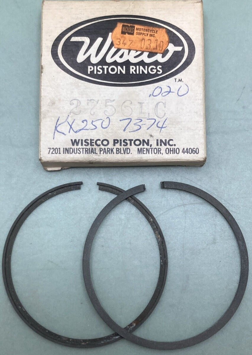NEW GENUINE WISECO 2756LC PISTON RING SET