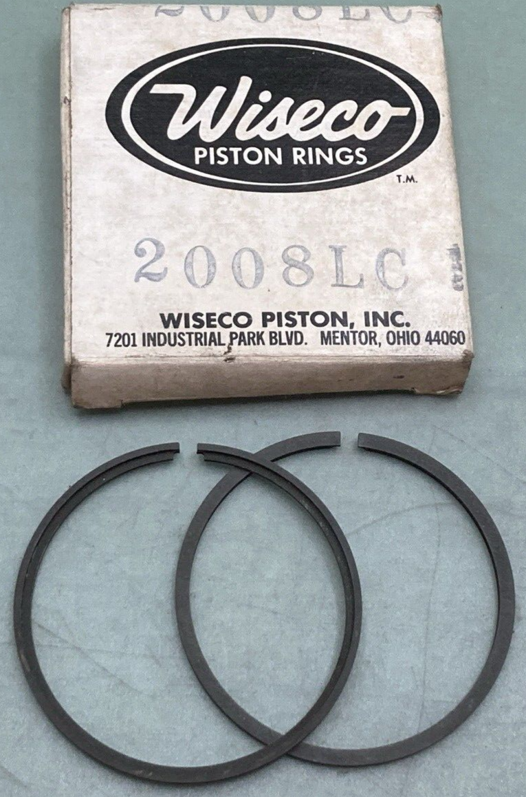 NEW WISECO 2008LC PISTON RING SET