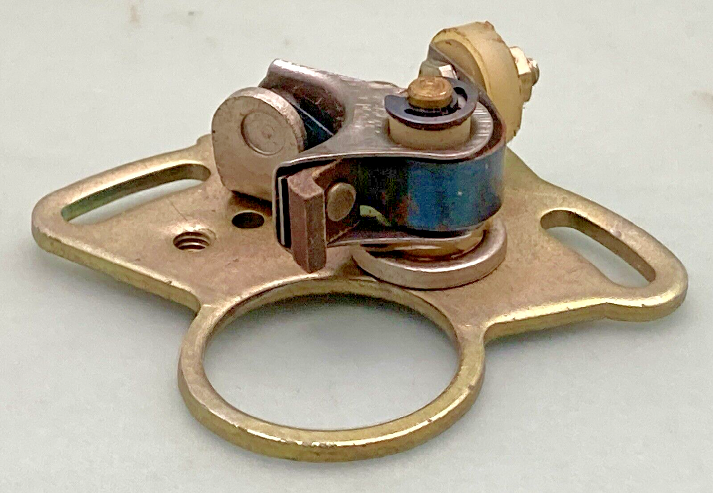 NEW GENUINE YAMAHA 165-81121-21 L5T YG5 YL2 YLCM POINT CONTACT BREAKER ASSEMBLY