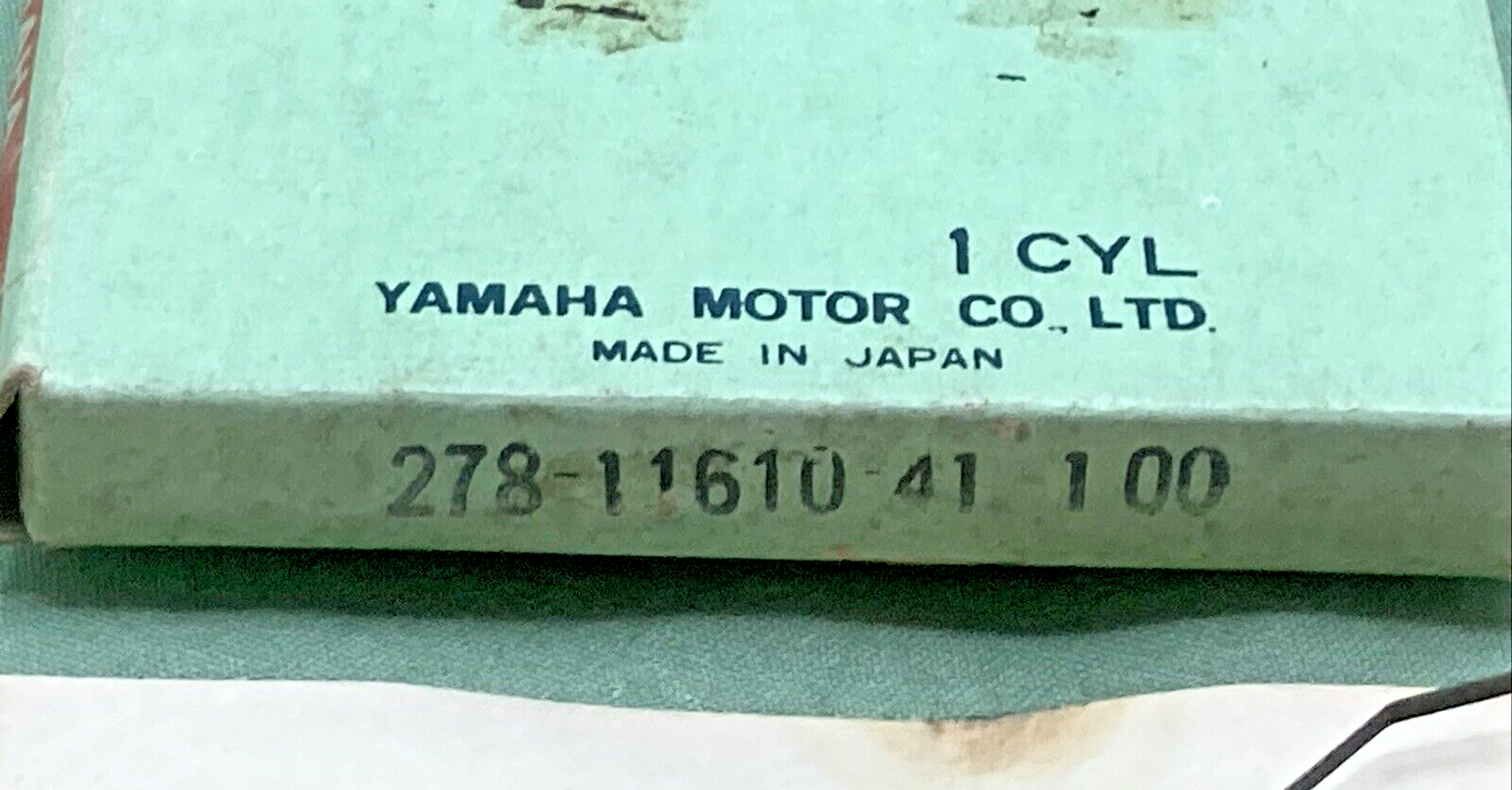 NEW GENUINE YAMAHA 278-11610-41 PISTON RING SET 4TH 1.00 O/S