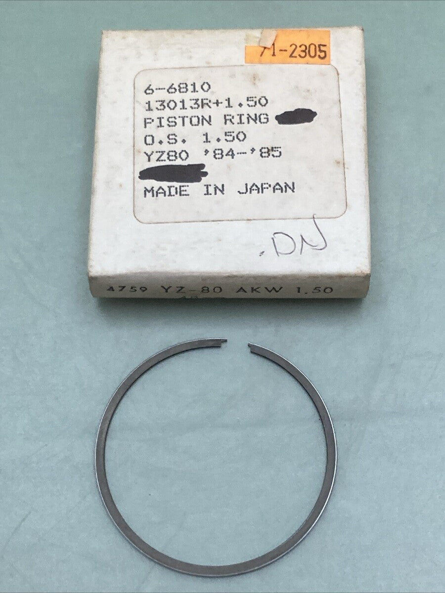 NEW REPLACES YAMAHA 6-6810 PISTON RING 48MM 1.50 O/S FITS '84-'85 YZ80
