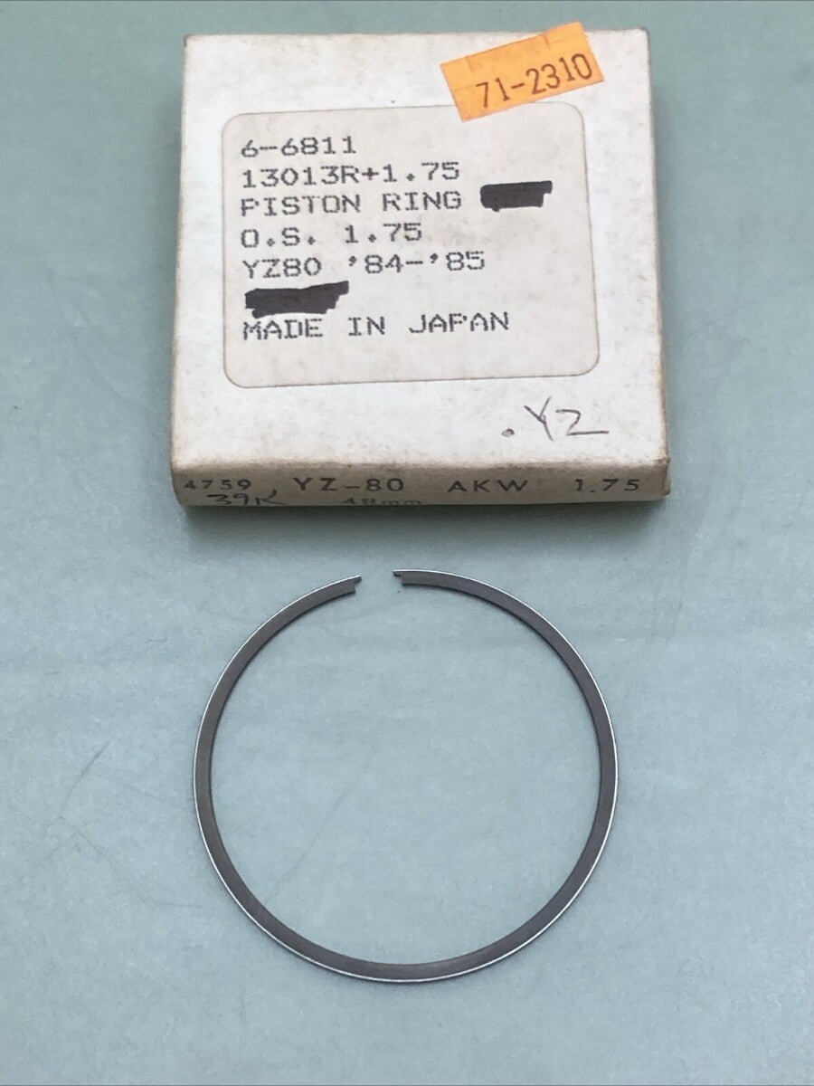 NEW REPLACES YAMAHA 6-6811 PISTON RING 48MM 1.75 O/S '84-'85 YZ80