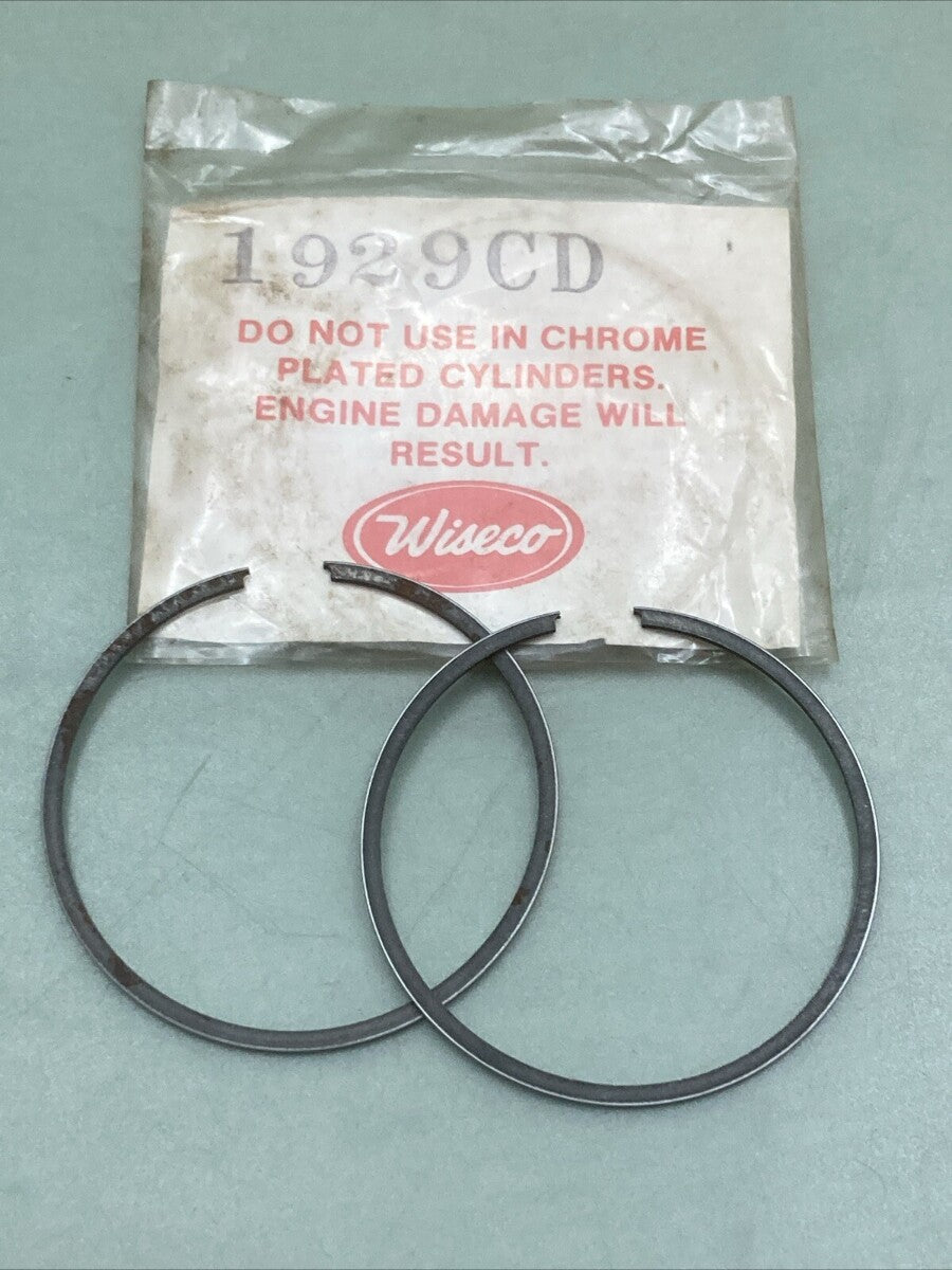NEW WISECO 1929CD PISTON RING SET FITS YAMAHA