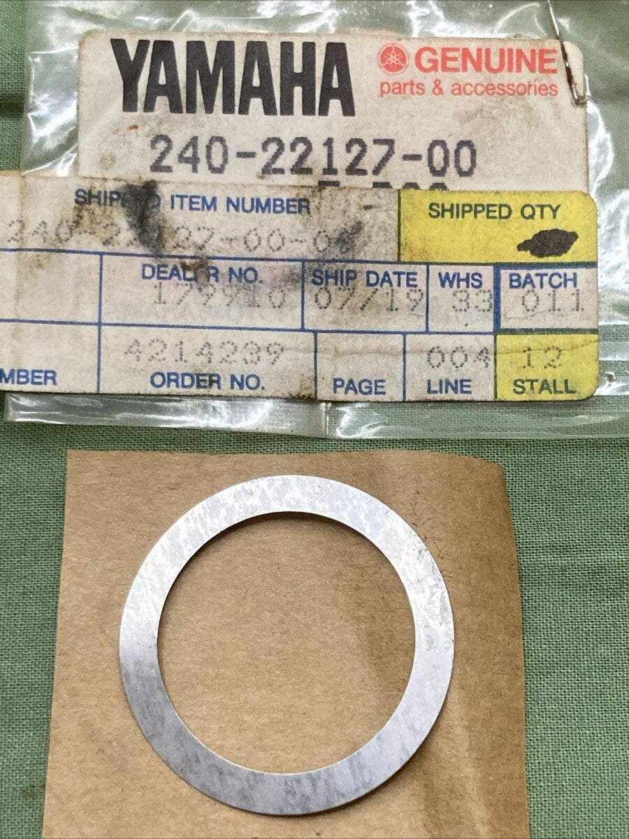NEW GENUINE YAMAHA 240-22127-00 SHIM REAR ARM (03T)