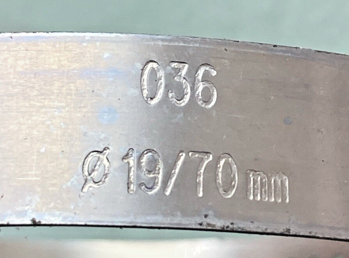 QTY 13 NEW IDEAL TRIDON 300SS HOSE CLAMP SIZE 36 19-70MM