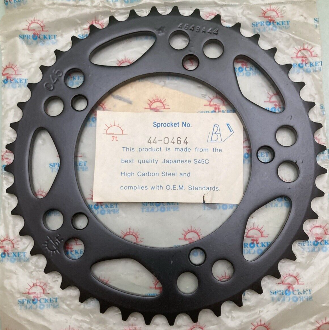 NEW JT STEEL 44-0464 SPROCKET 44T FITS SUZUKI