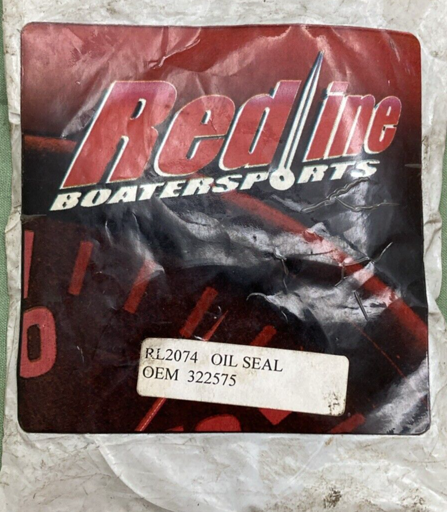 NEW REDLINE BOATERSPORTS RL2074 OIL SEAL REPLACES OMC 322575