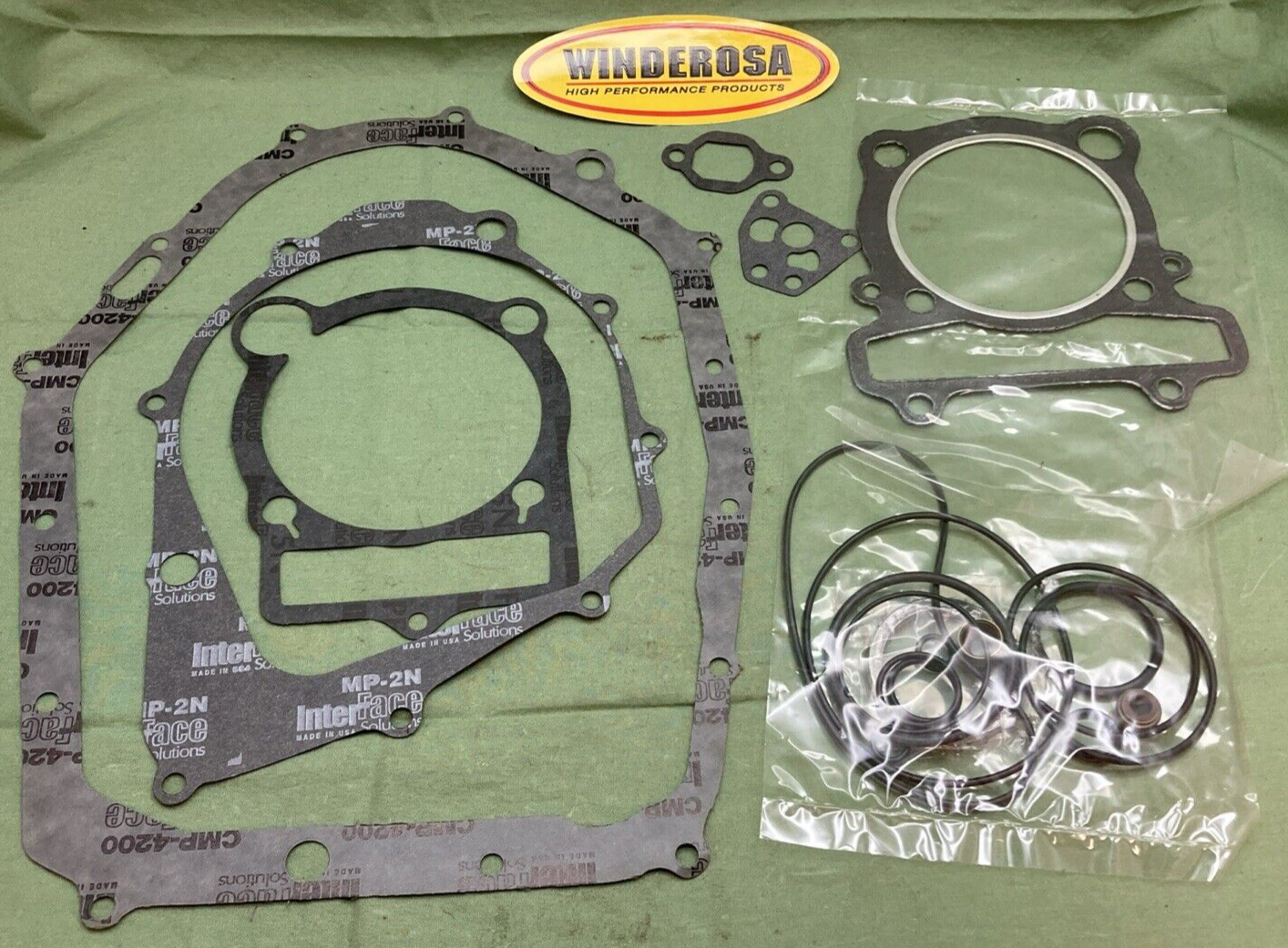 NEW WINDEROSA 808813 GASKET KIT COMPLETE FITS YAMAHA YFM350
