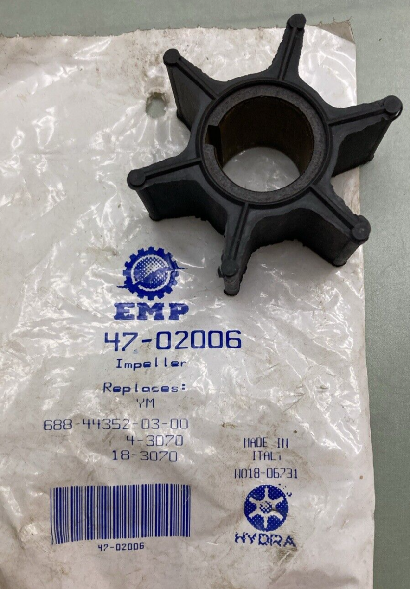 NEW GENUINE EMP MARINE 47-02006 IMPELLER FOR YAMAHA