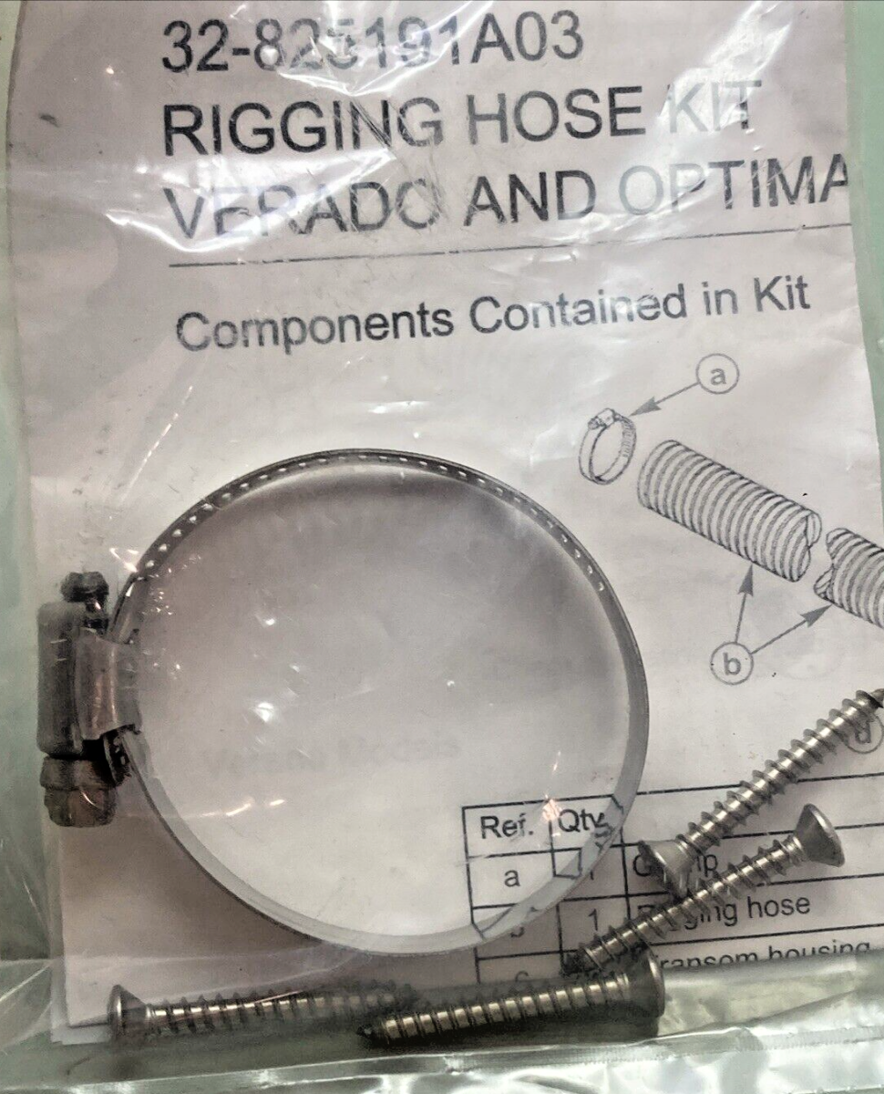 NEW GENUINE MERCURY QUICKSILVER 32-825191A03 RIGGING HOSE KIT