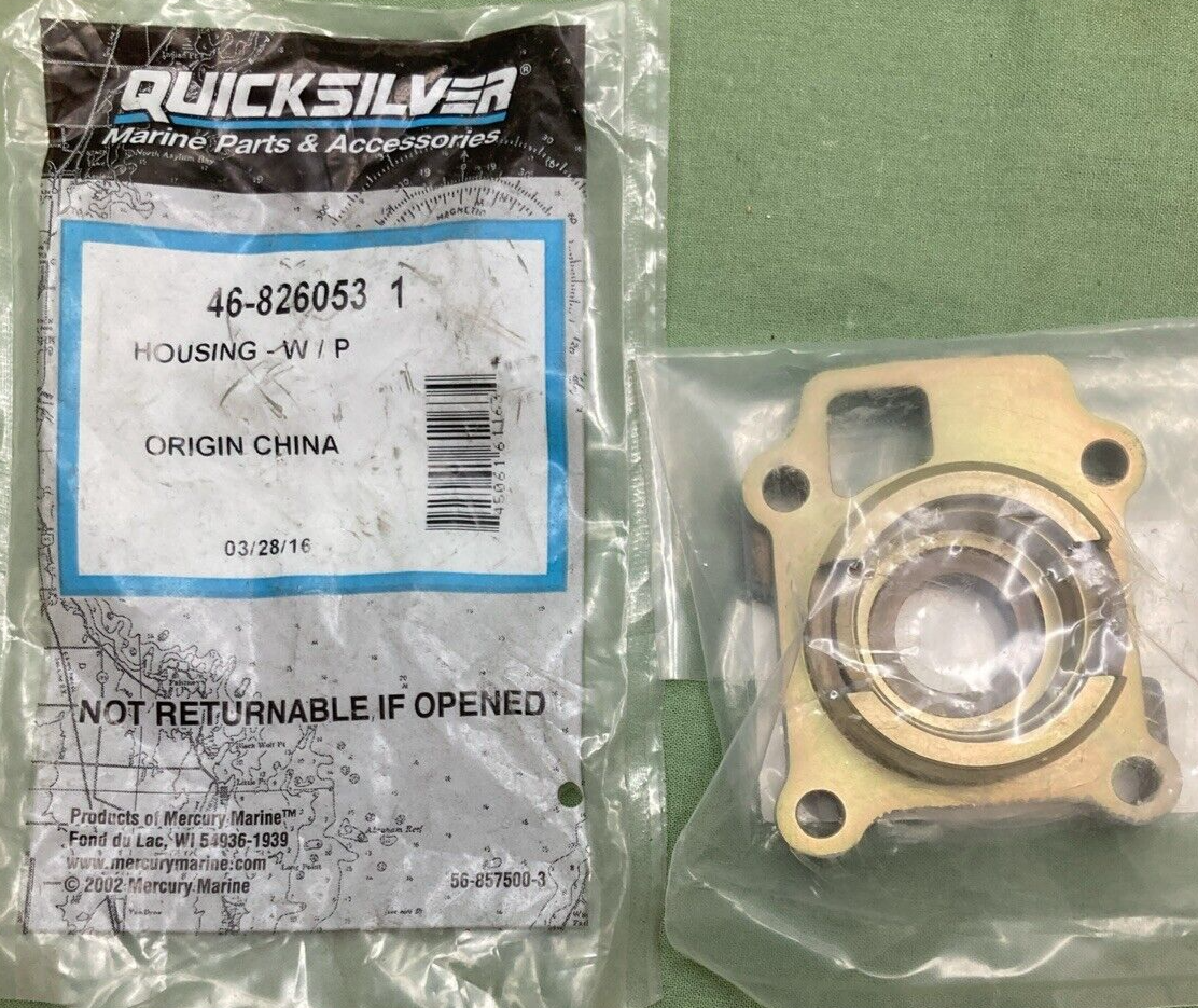 NEW GENUINE QUICKSILVER 46-8260531 HOUSING WATER PUMP