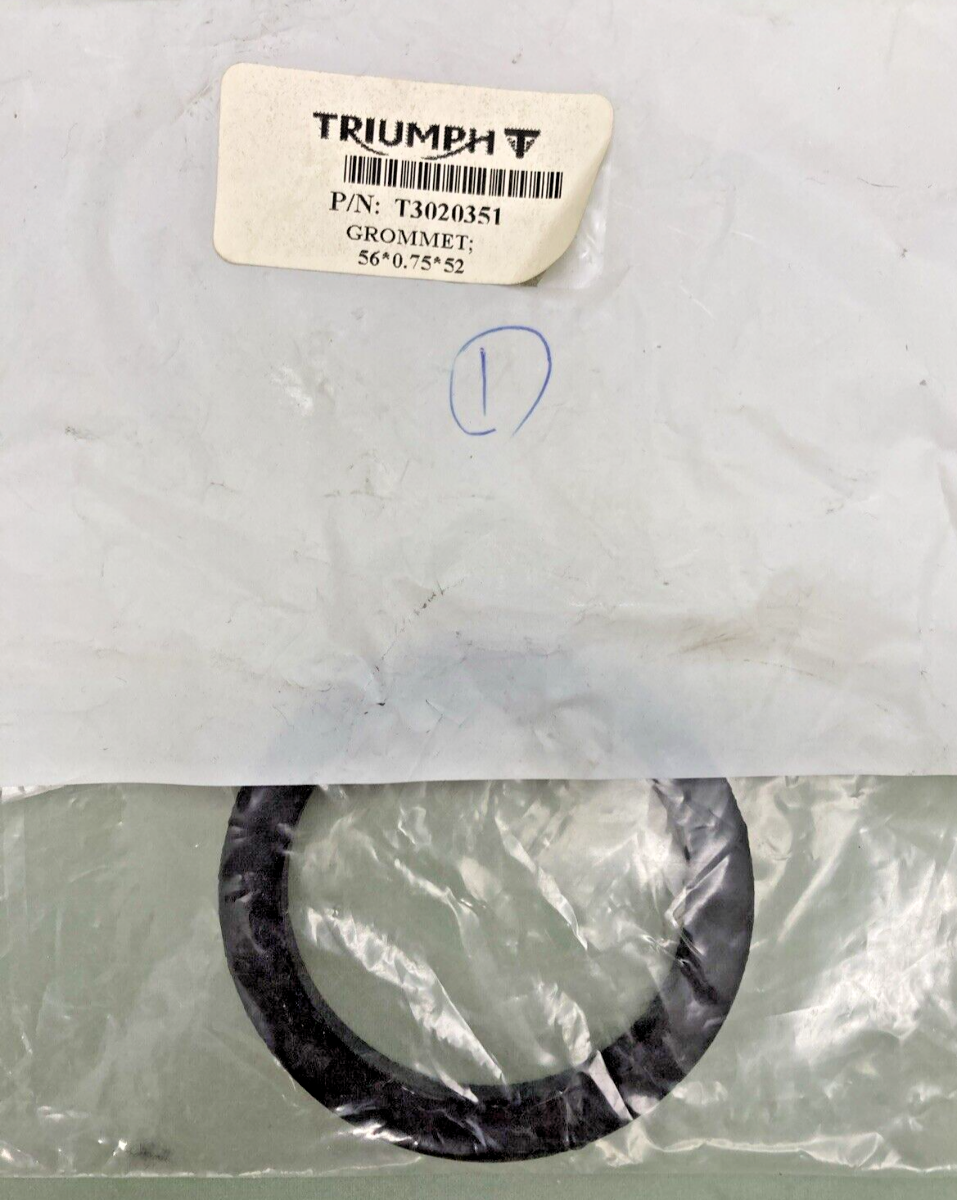 NEW GENUINE TRIUMPH T3020351 Grommet, 56X0.75