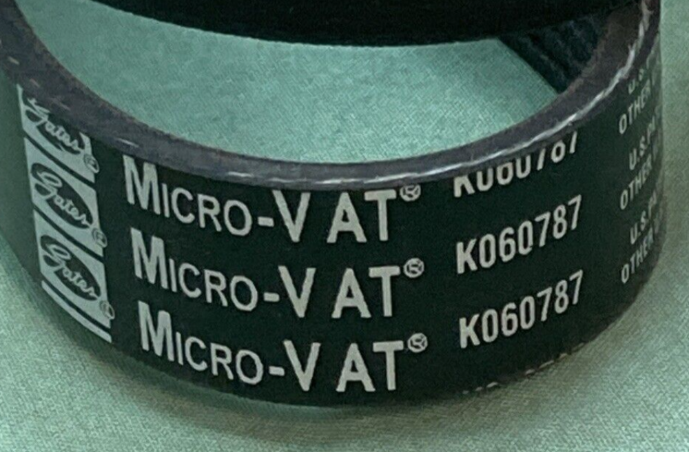 NEW GENUINE GATES K060787 BELT MICRO-V CENTURY SERIES
