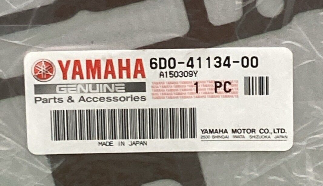 NEW GENUINE YAMAHA 6D0-41134-00 GASKET EXHAUST MANIFOLD OUTBOARD