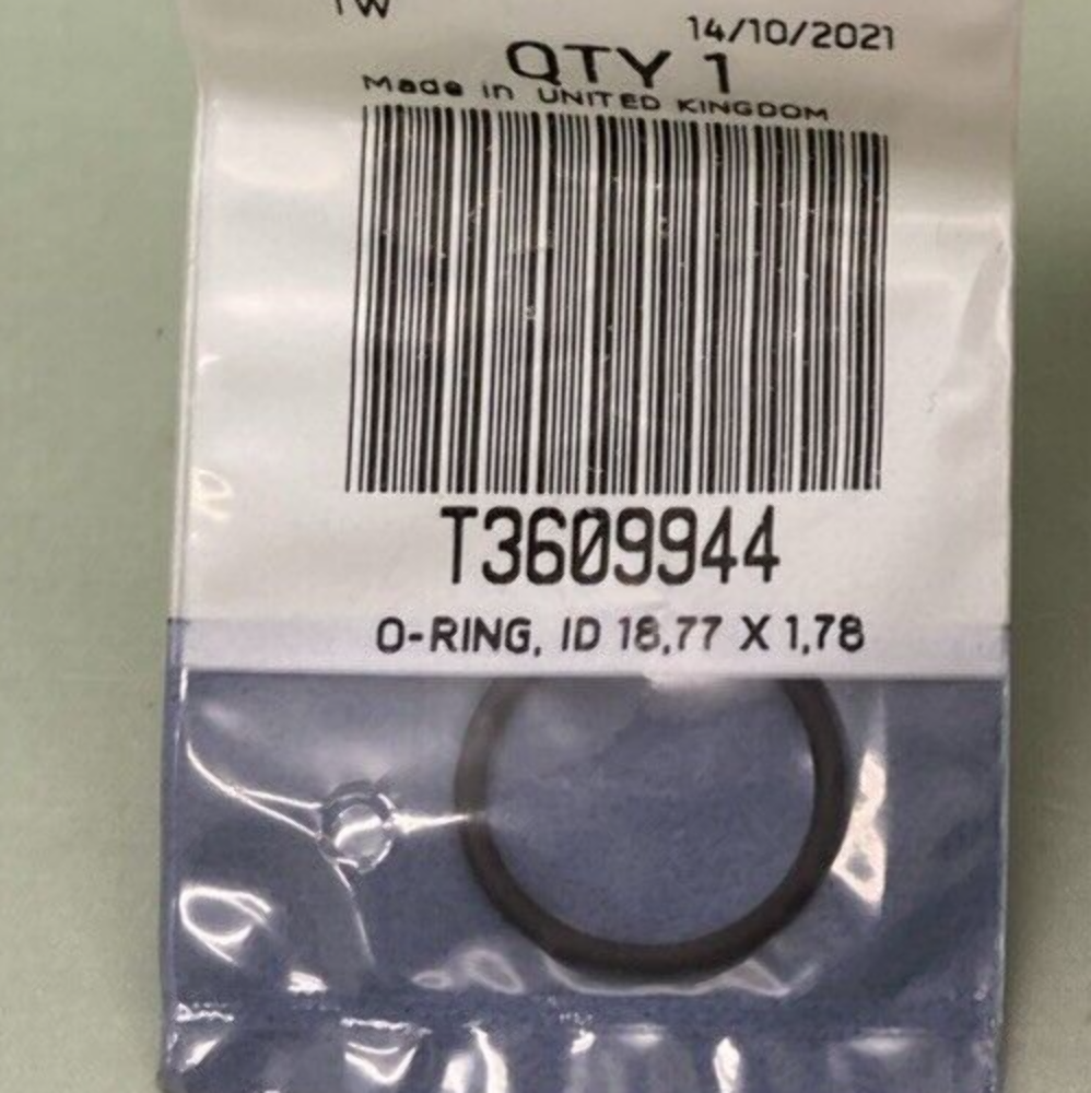 NEW GENUINE TRIUMPH T3609944 O Ring, Id 18.77 X 1.78