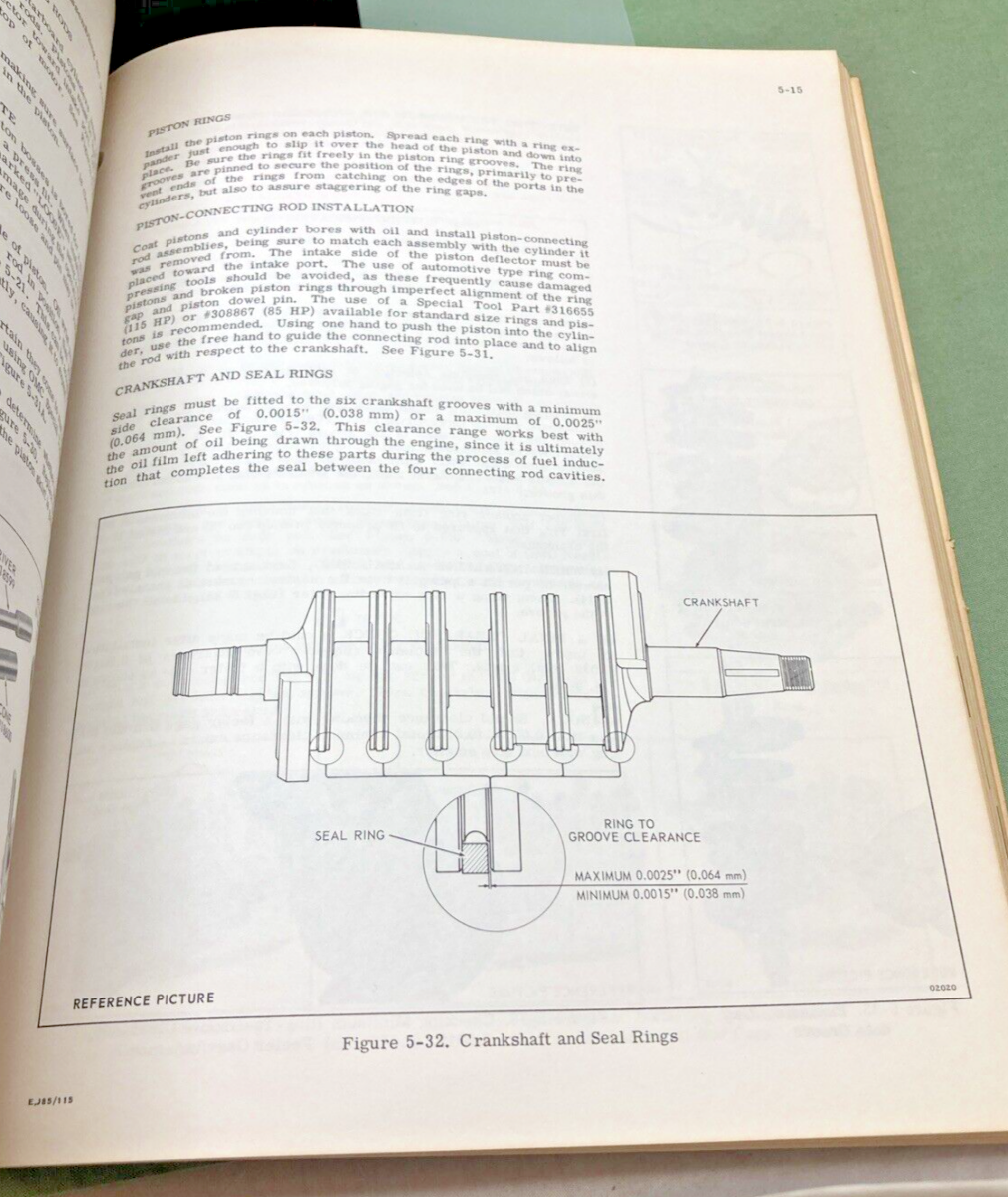 JOHNSON OUTBOARD SERVICE MANUAL SET JM-7707, JM-7708, JM-7709 1977